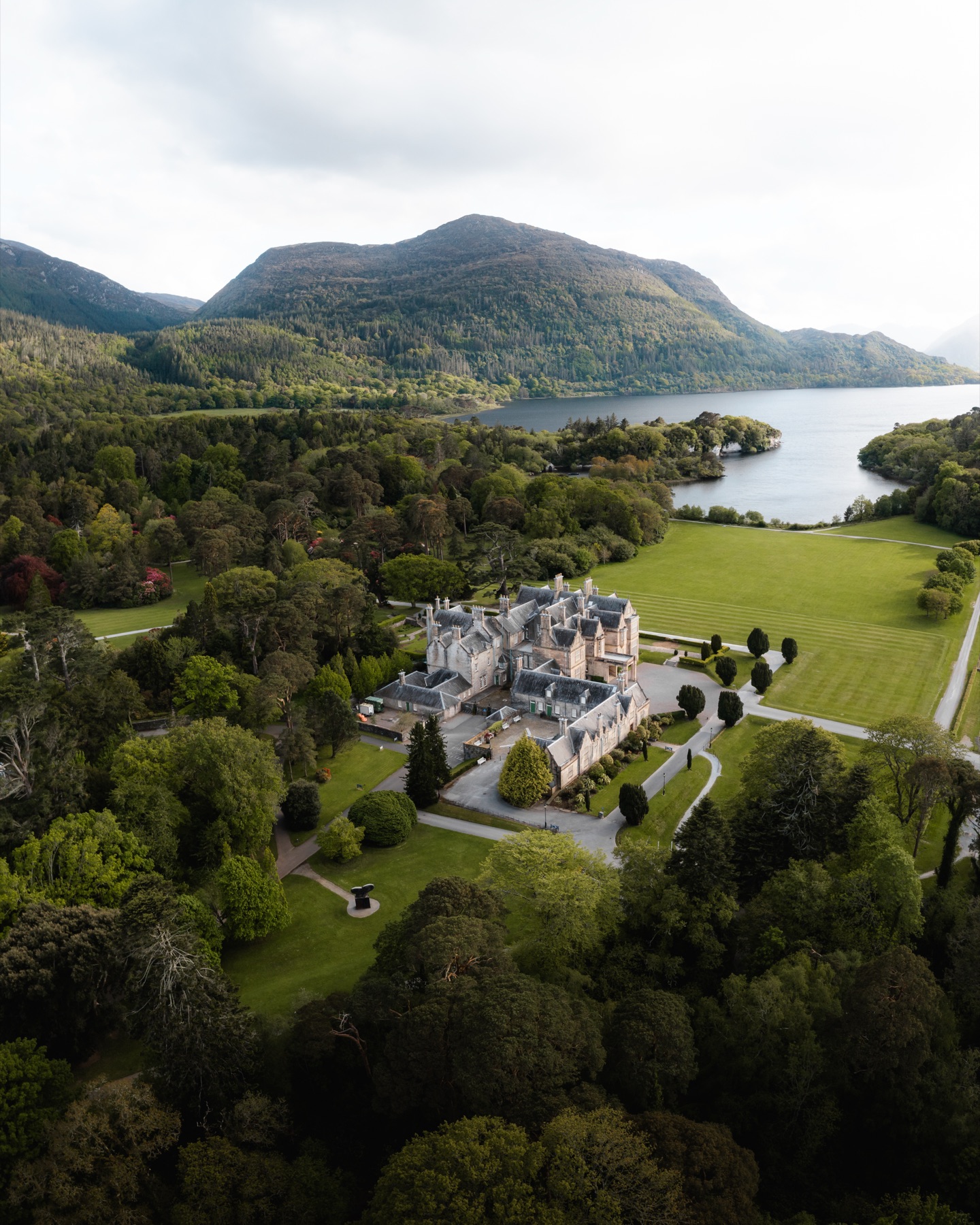 Muckross House and its gardens in Killarney National Park, County Kerry